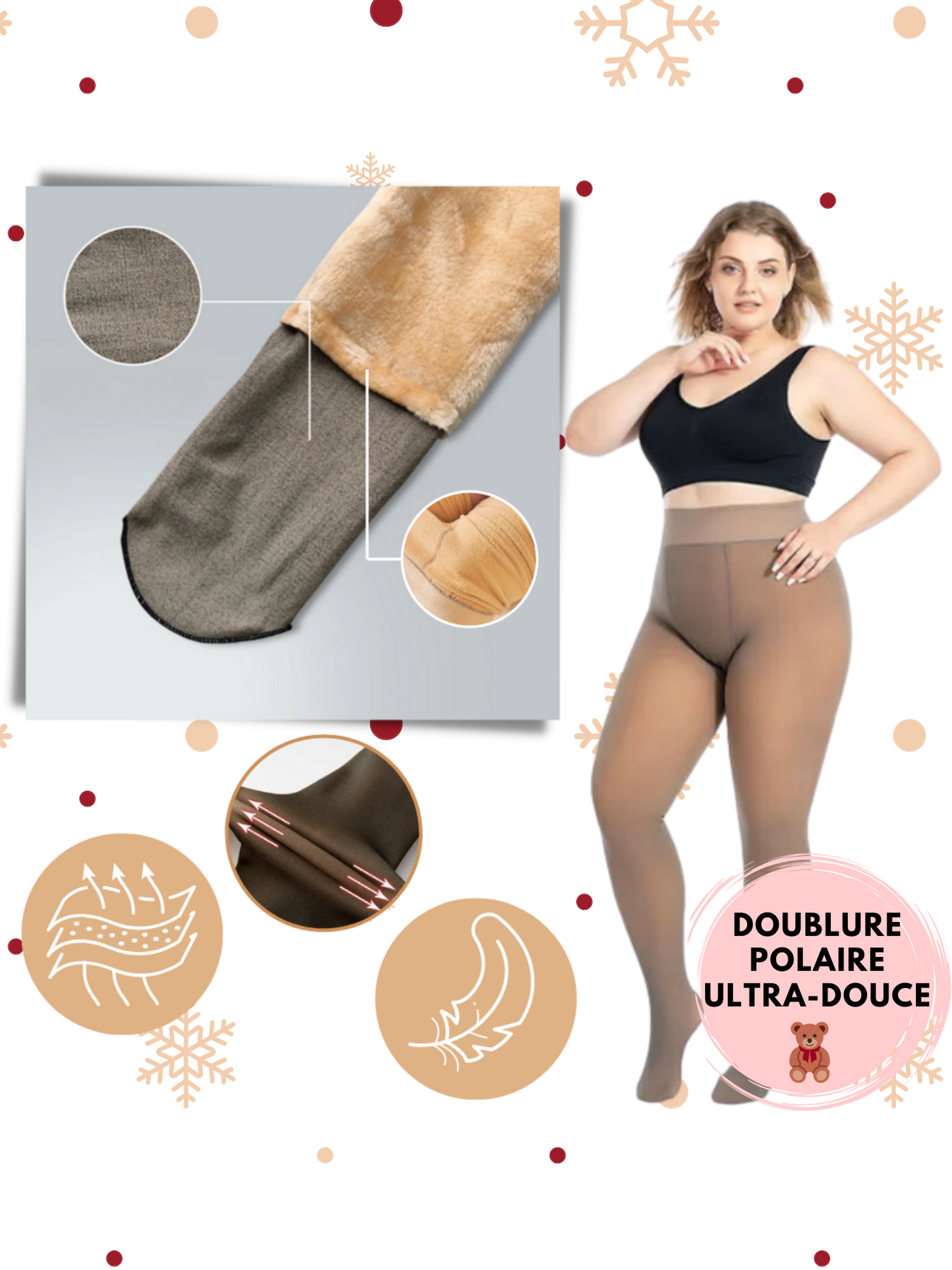 Collants Polaires Ultra-Doux